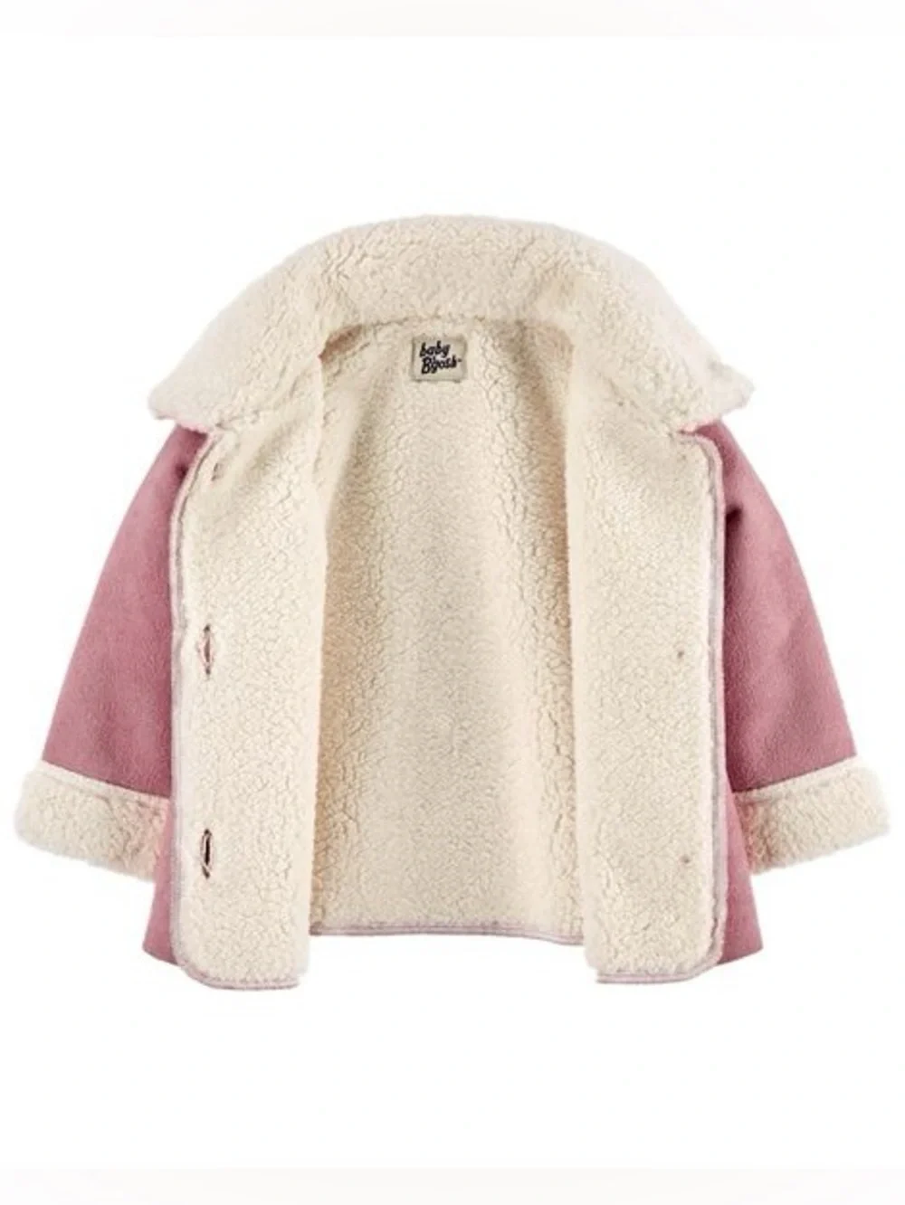 Baby Sherpa Faux Suede Jacket size 24 months